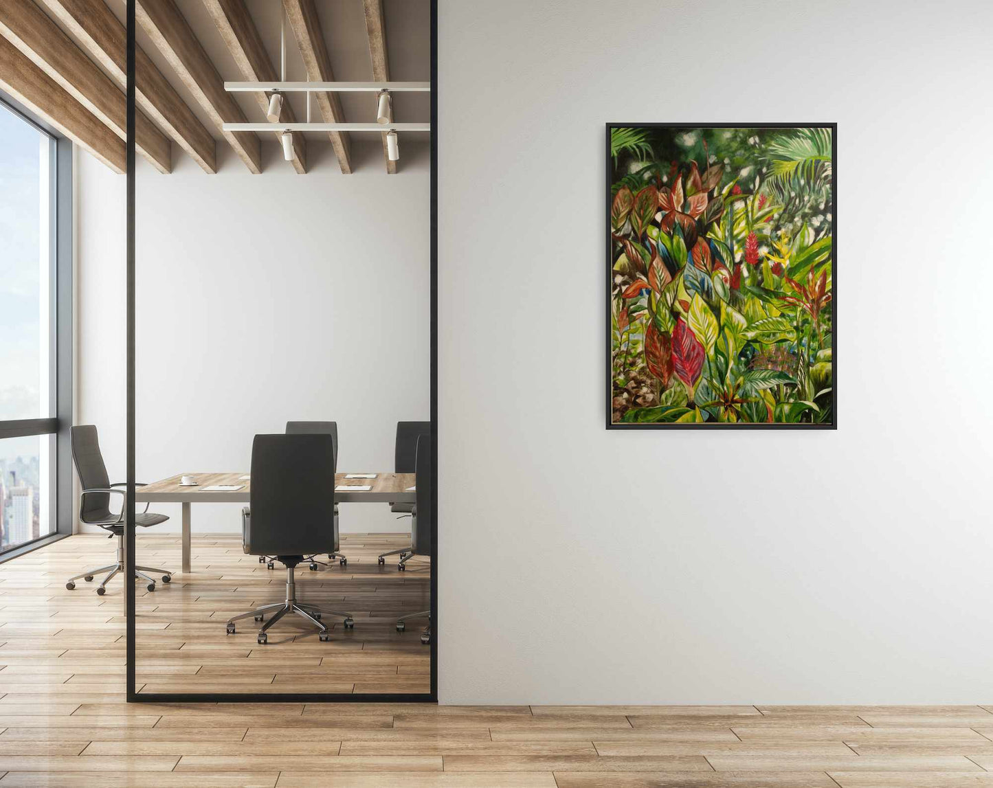 Tuleles Garden #1 print on canvas