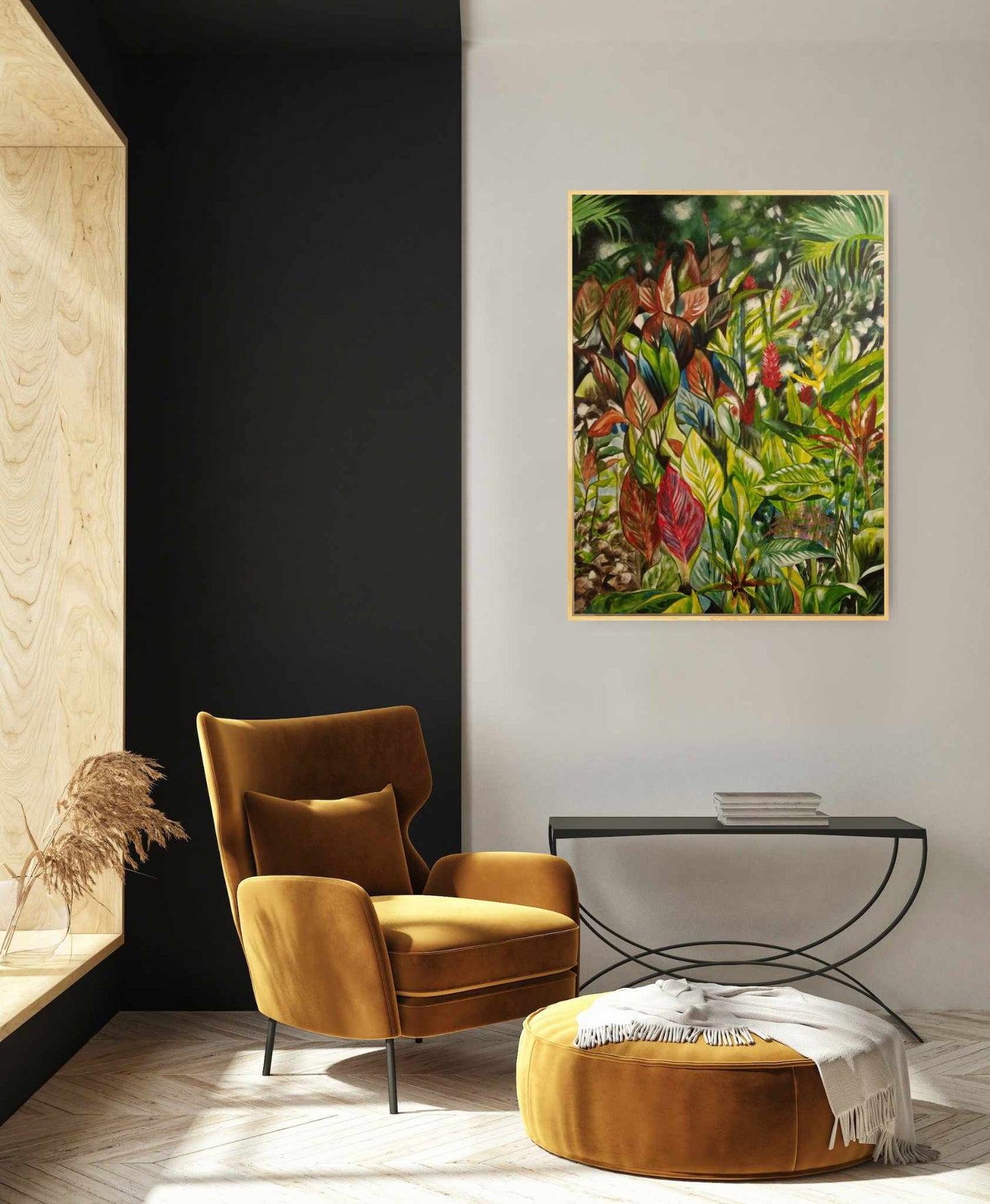 Tuleles Garden #1 print on canvas