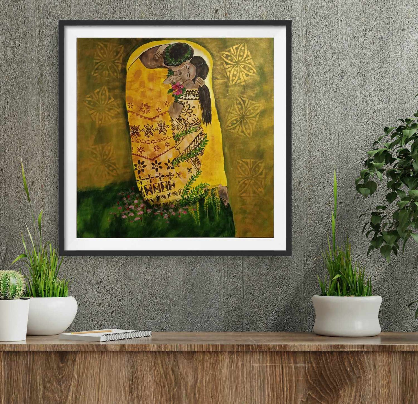 Le Sogi 'the kiss' limited edition prints on Ilford smooth cotton rag (paper)