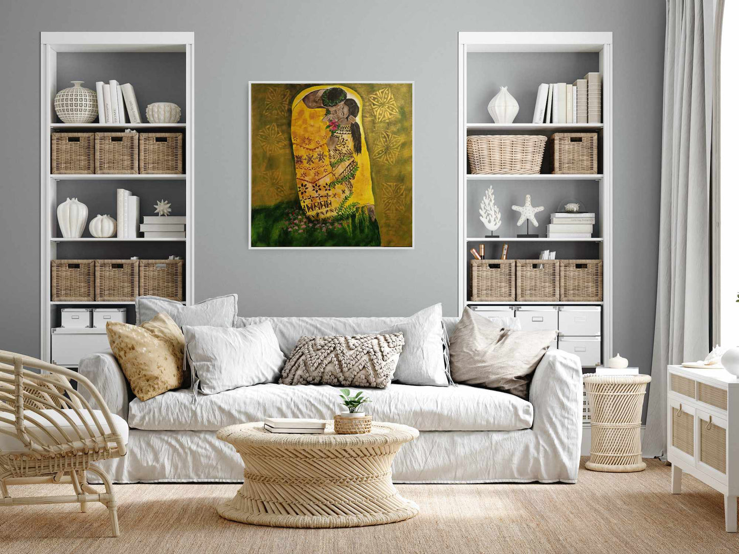 Le Sogi 'the kiss' - Tribute to Klimt. Original