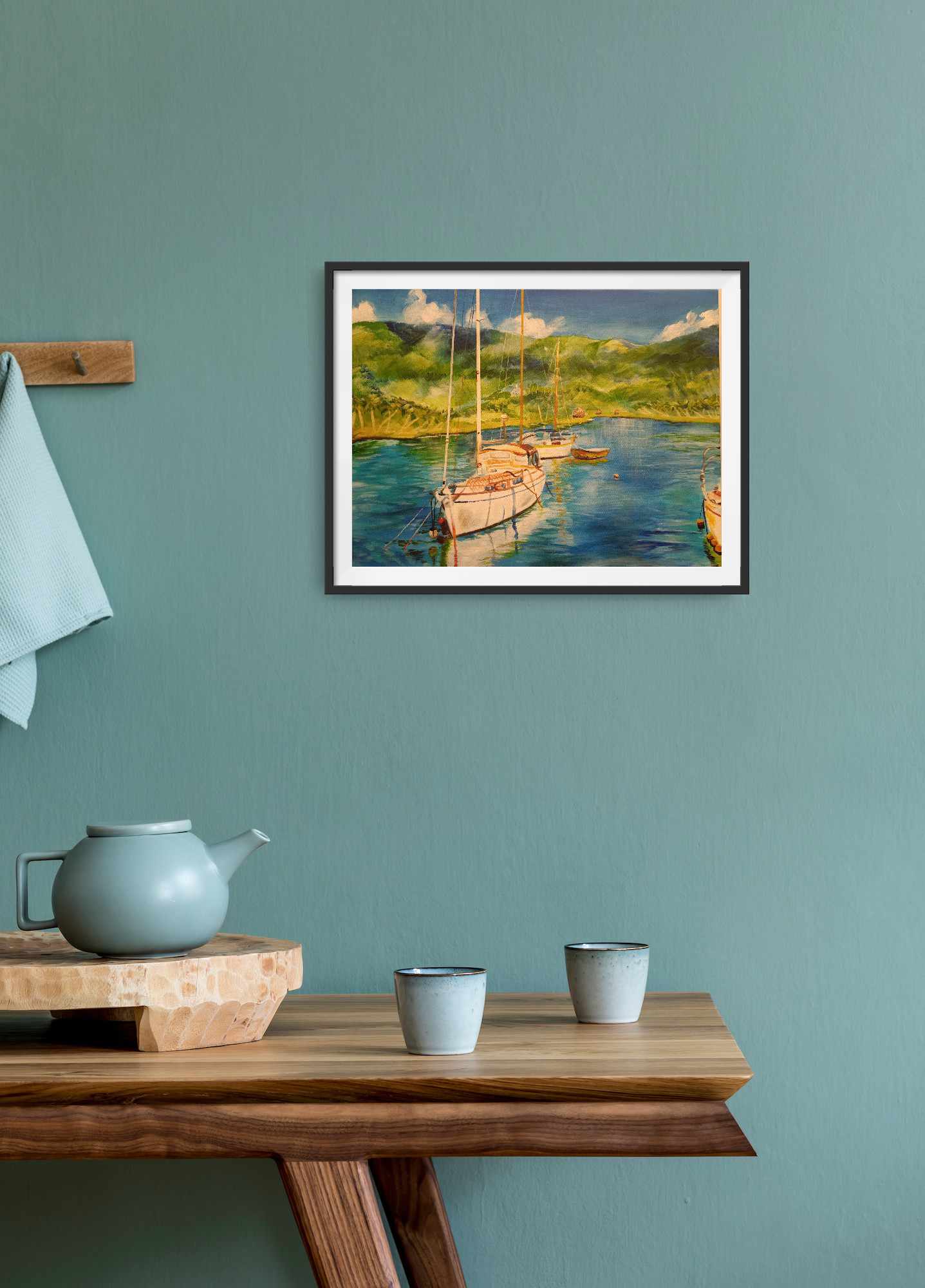 Apia Harbor - limited edition prints on Ilford smooth cotton rag paper