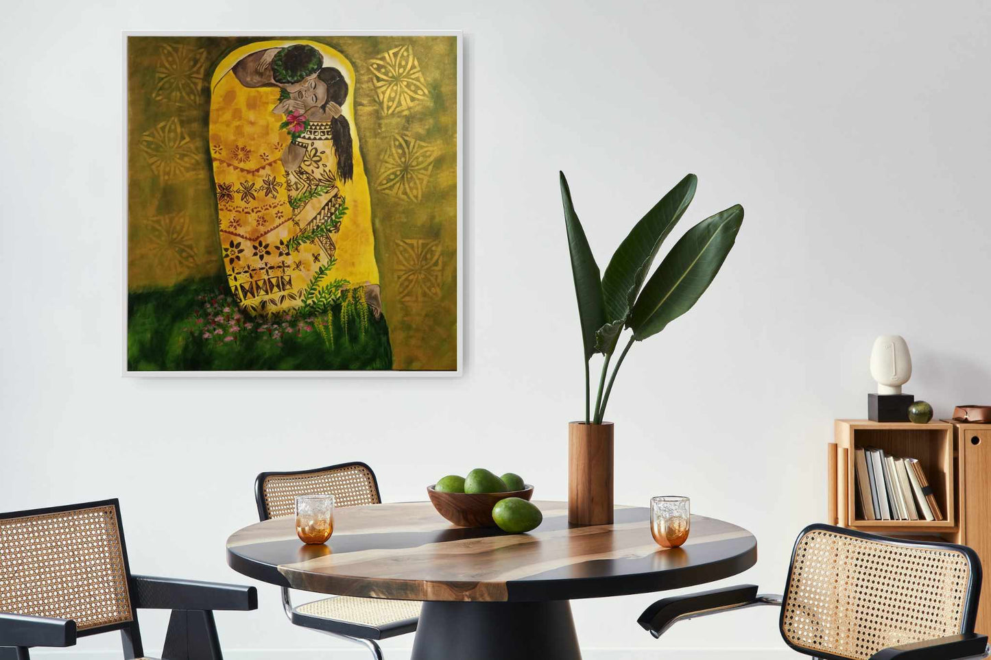 Le Sogi 'the kiss' - Tribute to Klimt. Original