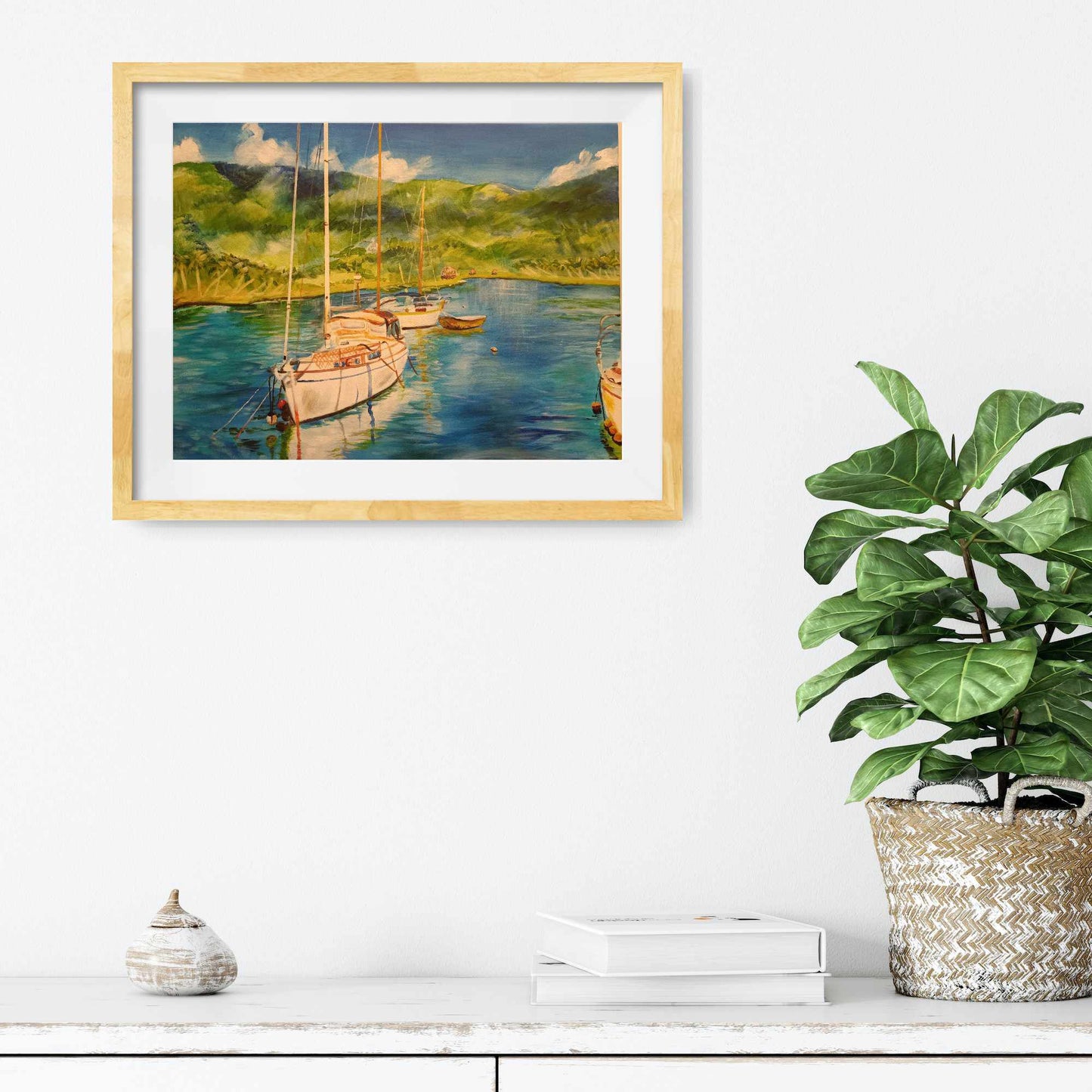 Apia Harbor - limited edition prints on Ilford smooth cotton rag paper