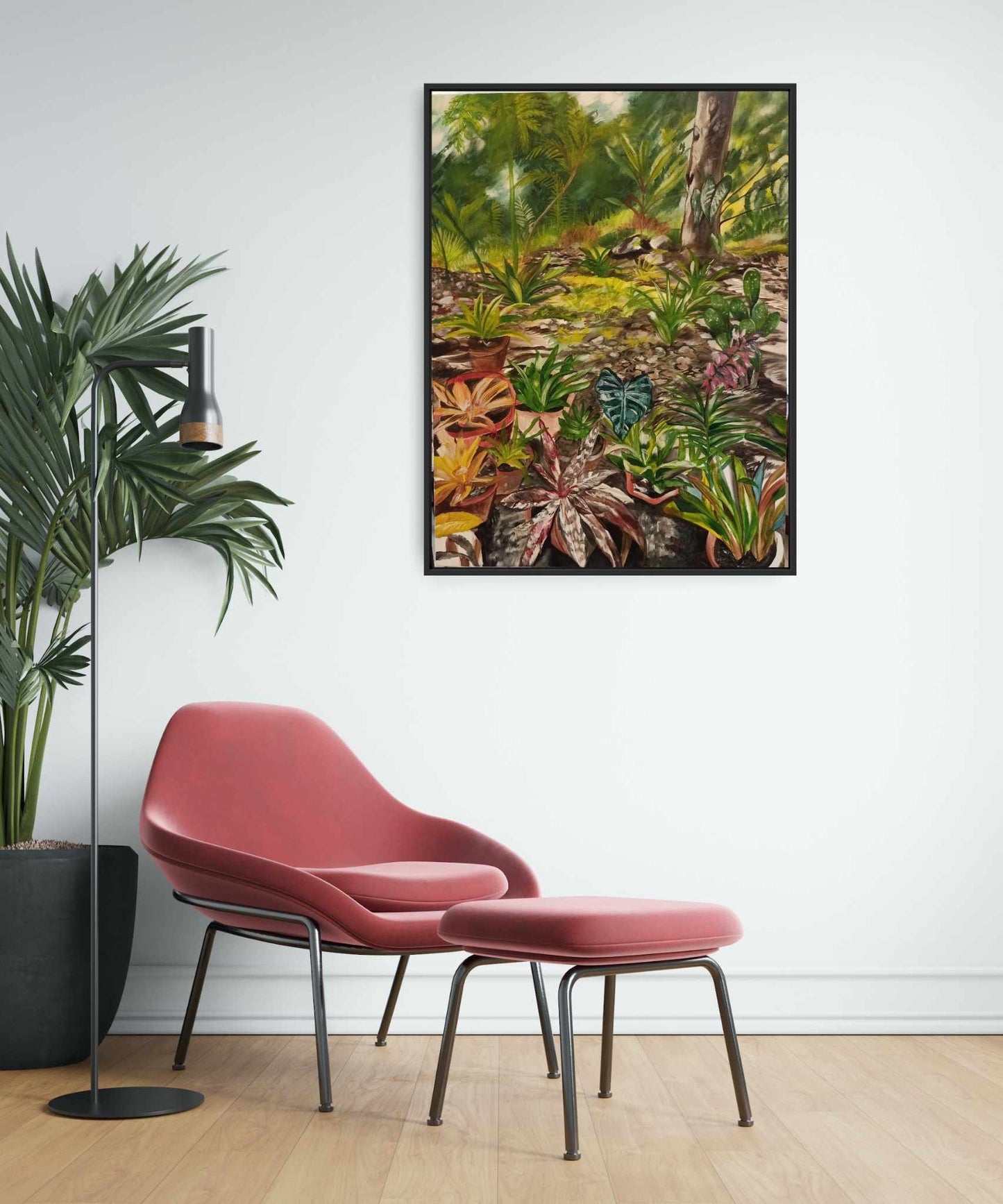 Tuleles Garden #2 print on canvas