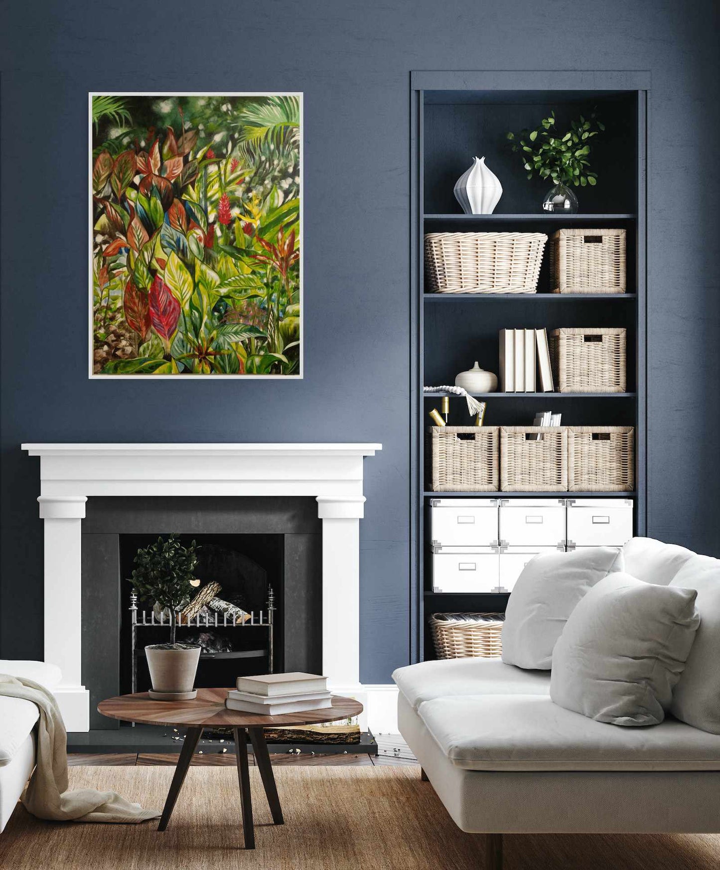 Tuleles Garden #1 print on canvas