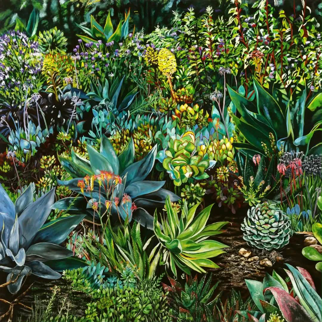 Trainors Garden Limited Edition print on canvas