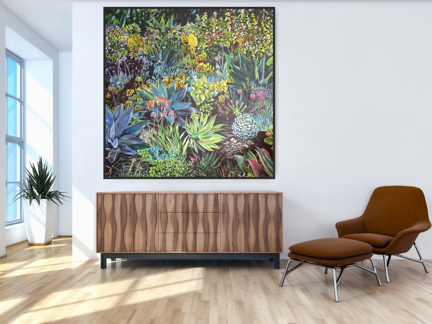 Trainors Garden Limited Edition print on canvas