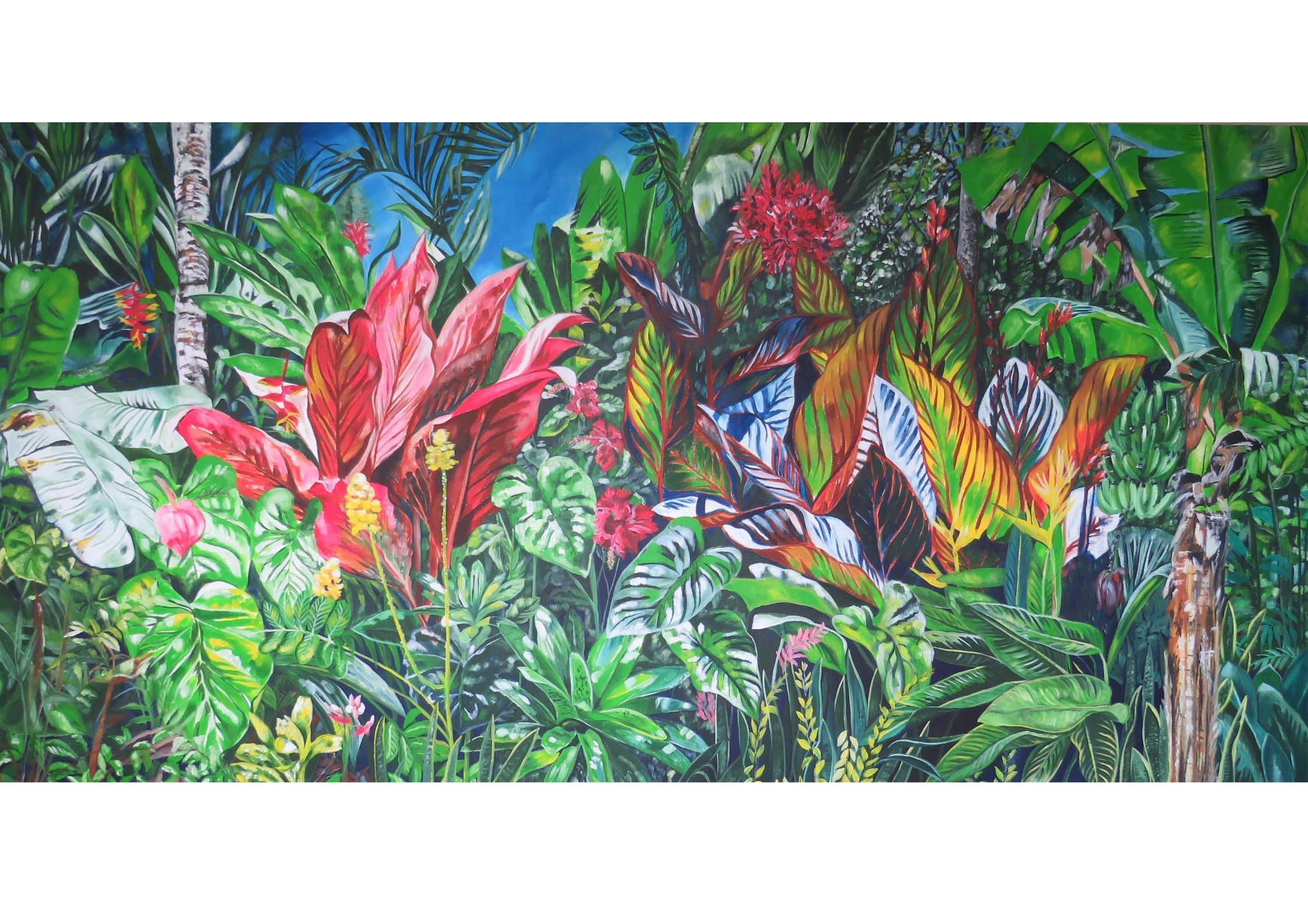 "Malololelei" Original Acrylic on Canvas painting Jess Jacobs